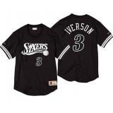 Allen Iverson, Philadelphia 76ers - Mitchell & Ness Black & White